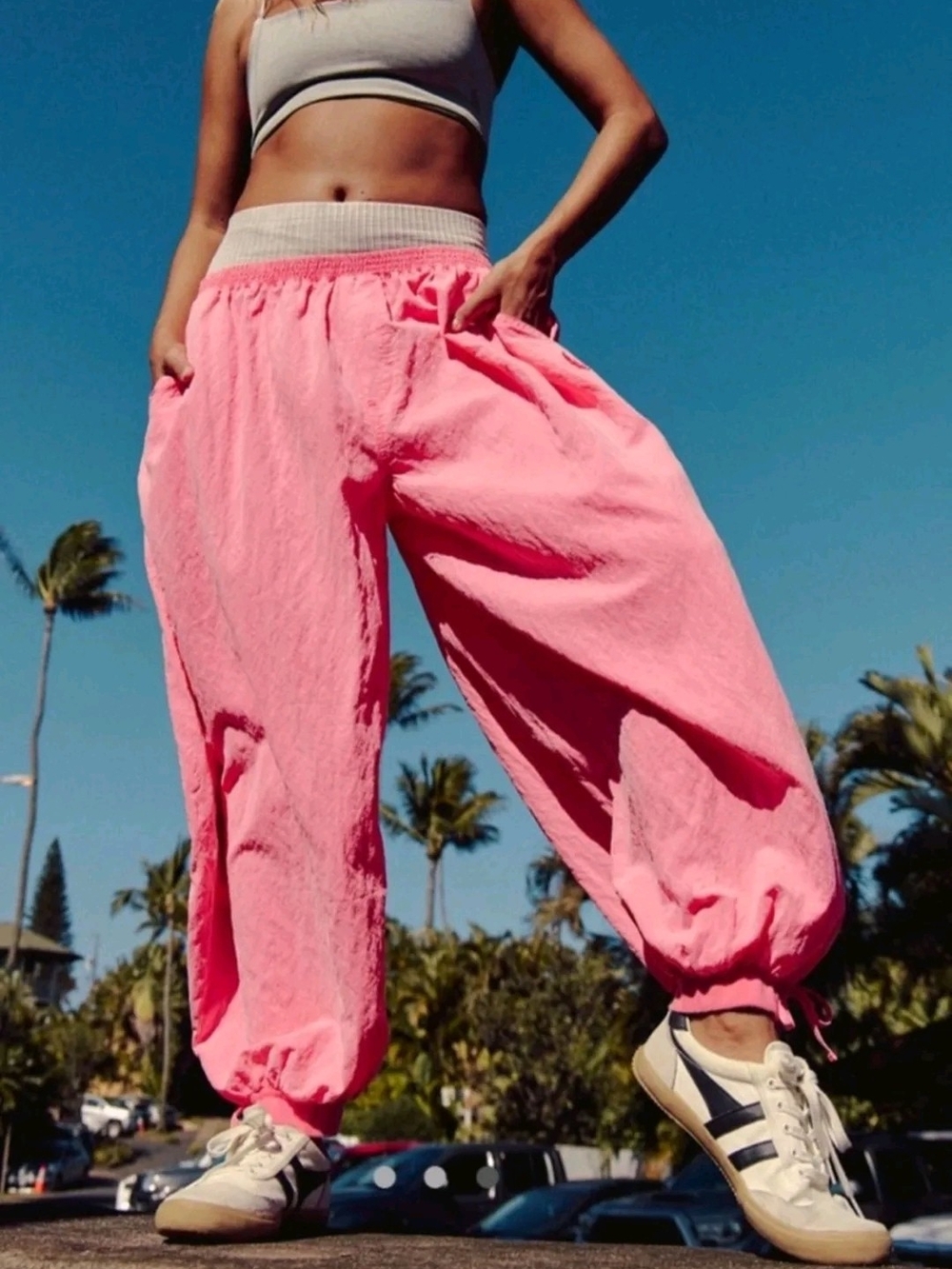 FP On It Balloon Pants Sz M